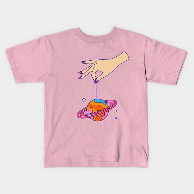 Saturn Kids T-Shirt by Expanse Collective